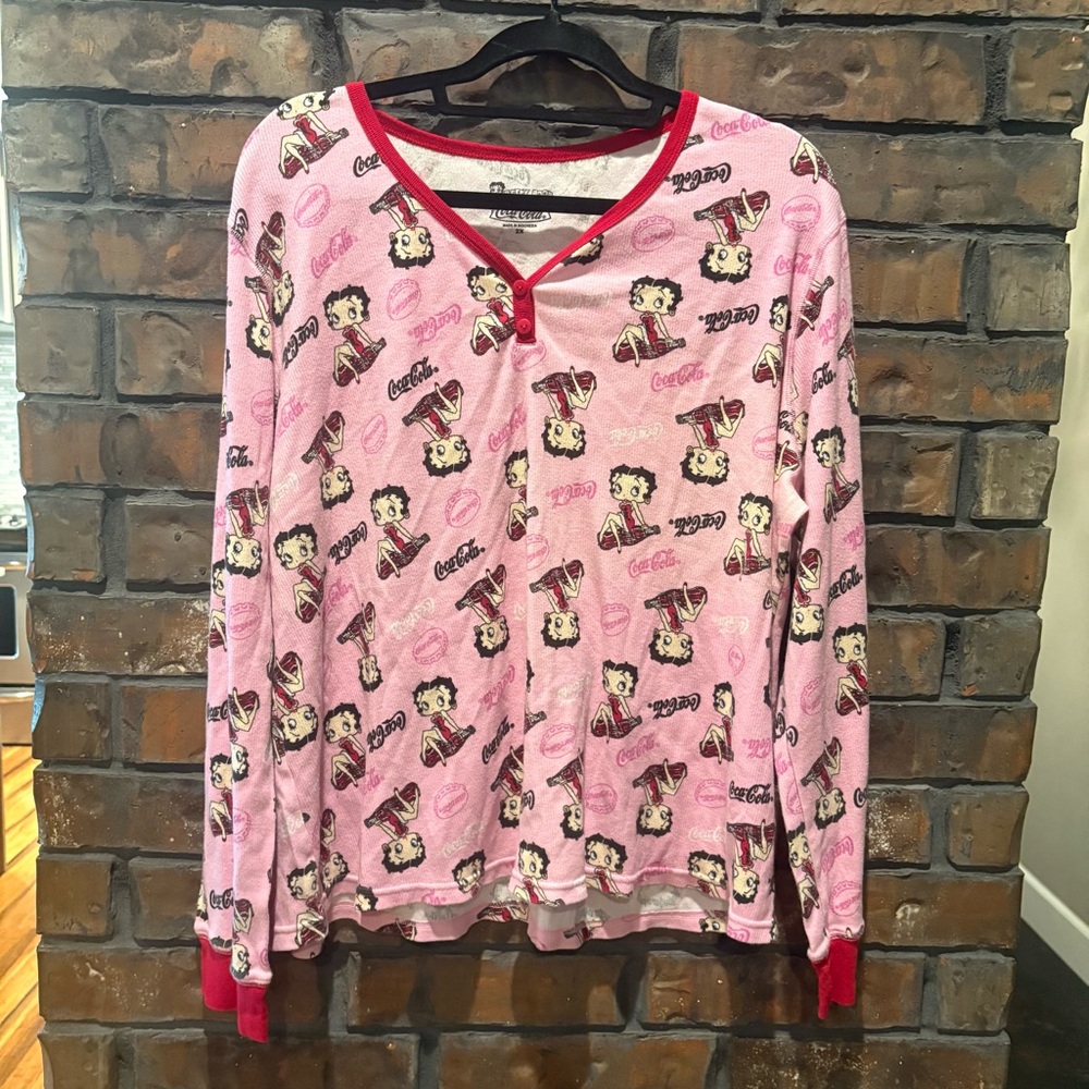 Betty Boop x Coca-Cola Long Sleeve